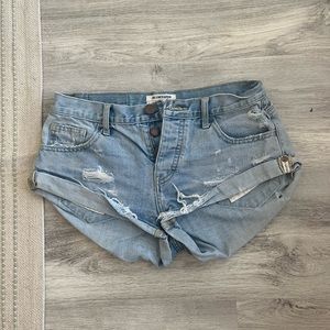 One Teaspoon Mid Rise Shorts
